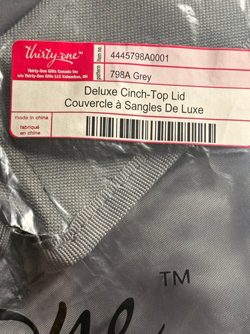 Thirty-one Deluxe Cinch-Top Lid